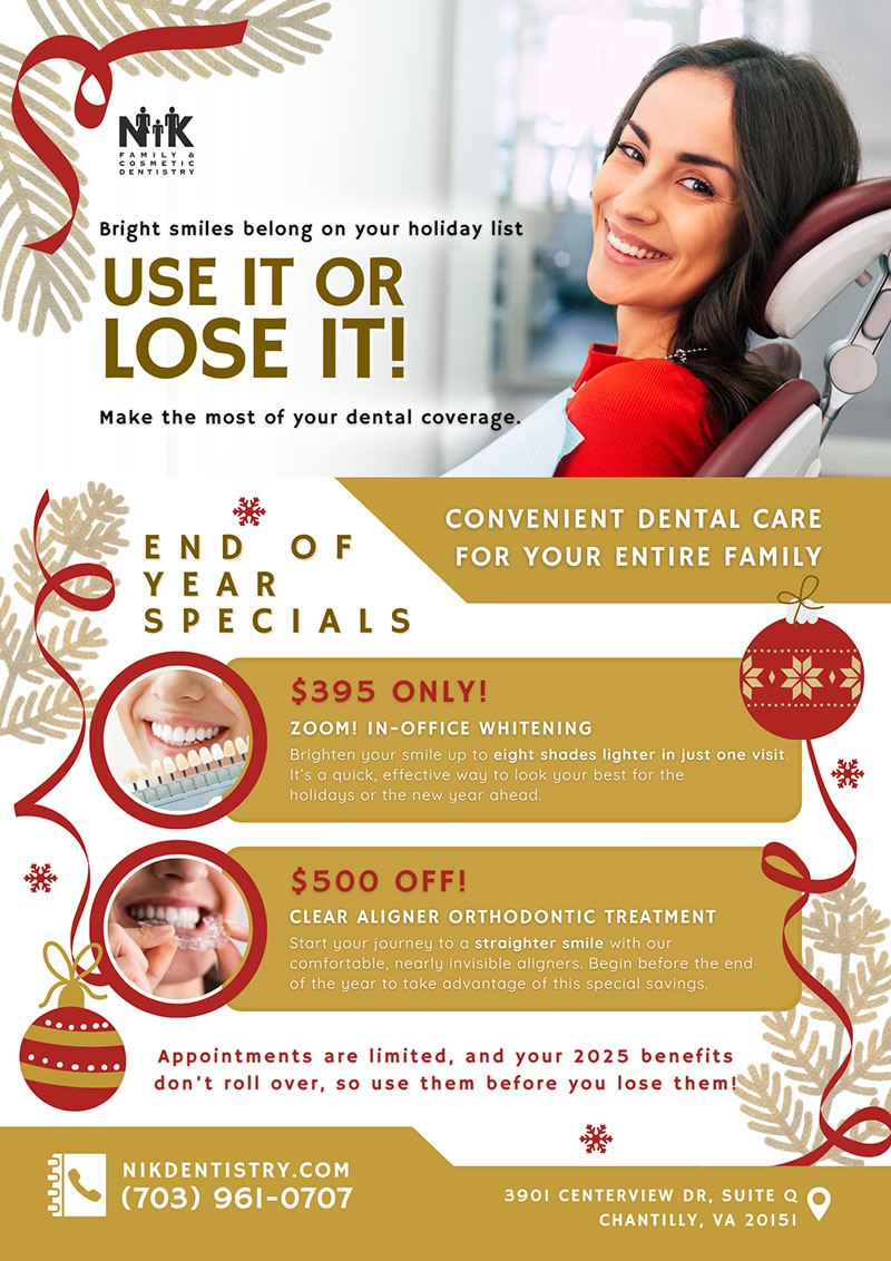 Nik Family Cosmetic Dentistry | Preventative Program, Dental Bridges and Sleep Apnea